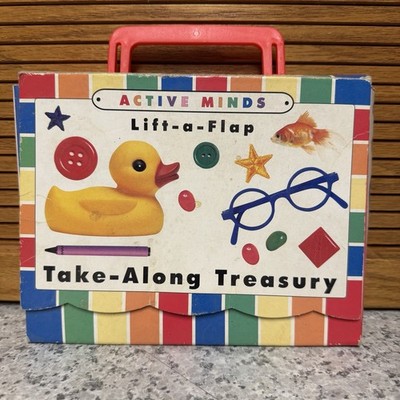 Take-Along Treasury: Active Minds Lift-a-Flap Book Set of 4 in Box Leap Frog
