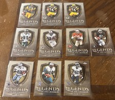 Topps Legends of the Gridiron 2025 Topps Chrome NFL Football Card Lot 10 Cards