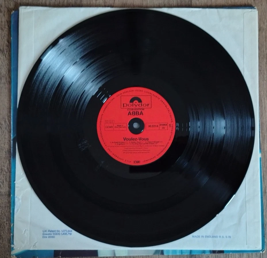 ABBA 3xLP Vinile The Visitors, Voulez-Vous, Super Trouper - Immagine 4 di 4