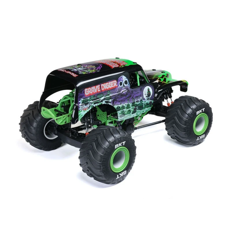 Losi LOS04028T1 LMT 2.0 Grave Digger 4X4 Essieu Moteur Solide 1:8 - Photo 2/4