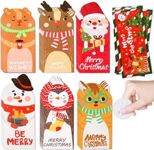 LOKIPA Christmas Cash Money Card with Envelopes,72 Xmas Money Gift Card Holder 2