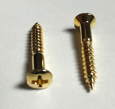 2 Schrauben Dorees 3,5 x 25mm für Saitenhalter TELECASTER Oder Attache Riemen Im
