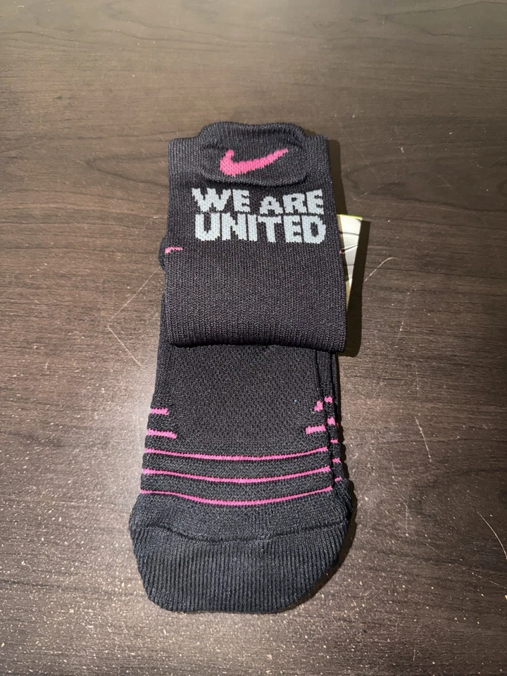 Nike Breast Cancer Black Pink Socks Elite Versatility Basketball SX7008 Kay Yow - Image 2 of 4