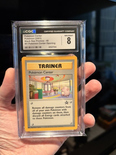 Pokémon Center graded CGC 8 for sale on eBay