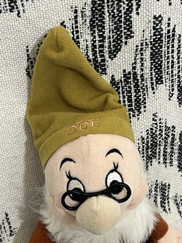 Vintage Disney Doc from Snow White & 7 Dwarfs Beanie Stuffed Animal - Picture 2 of 9