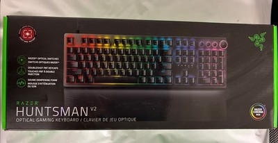 Razer Huntsman V2 Wired Mechanical Gaming Keyboard - Linear Optical Switch...