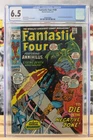FANTASTIC FOUR #109 ~ 4/1971 ~ CGC Grade 6.5, Off-White to White Pages ~