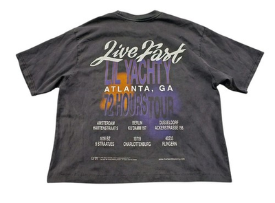 #ad #ad Lil Yachty LFDY Live Fast Die Young 2022 Tour Merch Oversized Size L T Shirt $49.99