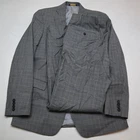 Brooks Brothers 38R 32x34 Gray Glenn Check 100% Wool Explorer Fitzgerald Suit