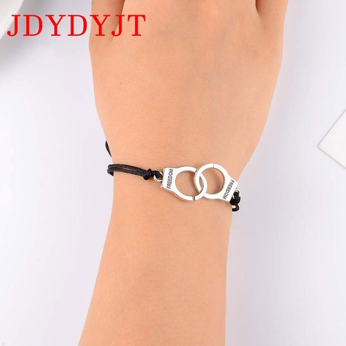 Partners in Crime Handschellen Armbänder für 2 beste Freundin BFF Armbänder Damen Frien - Bild 6 von 7