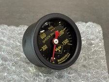 Marshall 0-1500 Psi Pressure Gauge Nos Nitrous Midnight Black 1.5 - Mnb01500 Marshall 0-1500 Psi Pressure Gauge Nos Nitrous Midnight Black 1.5 - Mnb01500