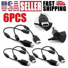 6Pcs Trip Cord Replacement Breakaway Cable For Microsoft Xbox Wired Controller