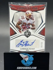 2021 Panini Limited Ink Garrison Hearst #LI-GH /199 auto 49ers 