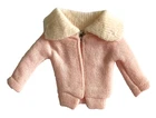 Vintage Barbie Fashion PAK Pink Cardigan Sweater * JAPAN
