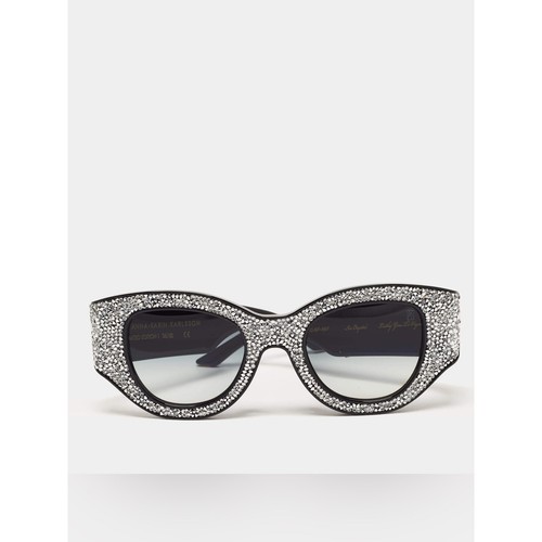 NEW!!! Anna Karin Karlsson Lucky Goes To Vegas Ice Crystal Cat Eye Sunglasses