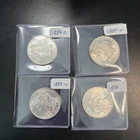 Lot of  4  Morgan Silver Dollars BU 1883-O, 1884-O, 1885-O And 1886 P