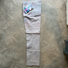 Vintage 1980s PS Gitano Corduroy Pants NWT Gray High Waist Tapered Leg Size10/11