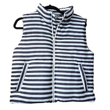 Wild Fable Women's Sleeveless Knit Zip up High neck adjustable waist Vest Size S