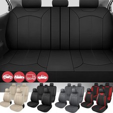 For Chevy Silverado 1500 2500 3500 Hd 5 Seat Cover Full Set Front Rear Protector For Chevy Silverado 1500 2500 3500 Hd 5 Seat Cover Full Set Front Rear Protector