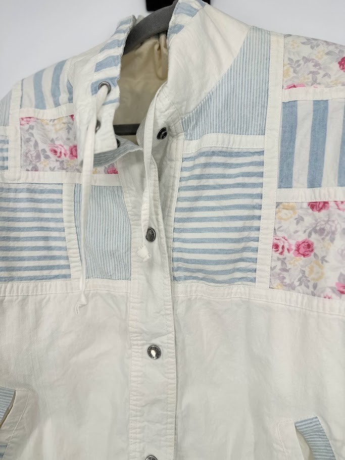 Vintage Current Seen Patchwork Jacket Womens Medi… - image 2