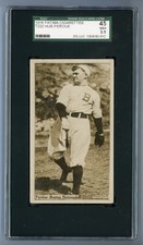1914 T222 Fatima "Hub Perdue" SGC 3.5 VG+ #1359192-012