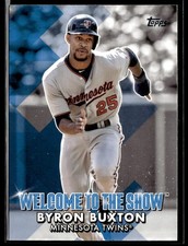 2022 Topps #WTTS-34 Byron Buxton Welcome to the Show Baseball Card 3901N