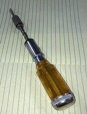 VINTAGE FULLER RATCHET SCREWDRIVER With BITS - JAPAN
