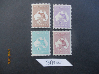 Kangaroo Stamps: SMW Variety Mint Great Item Must Have (T1384)