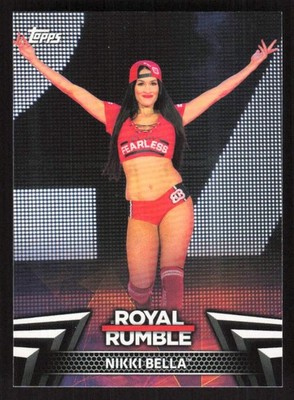 2018 Topps WWE Women's Division Royal Rumble 2018 Nikki Bella #RR-21