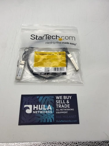StarTech SFPCMM1M 1m SFP+ 10-Gigabit Ethernet (10GbE) Twinax Cable NEW