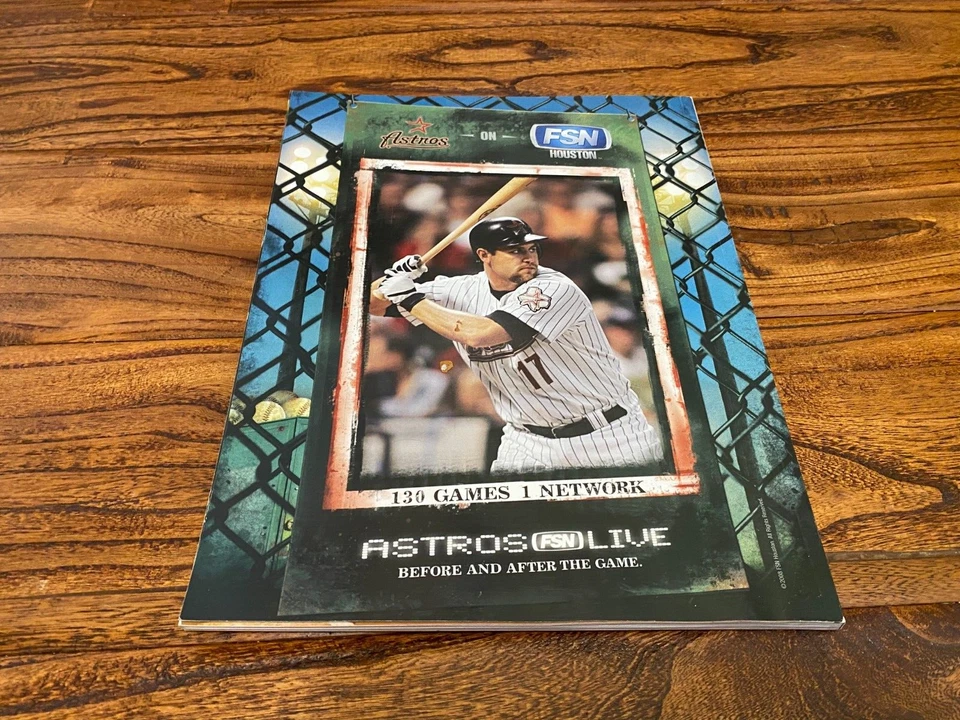 September 2008 Houston Astros Game Day Program Stadium Only Jose Valverde - Image 3 of 3