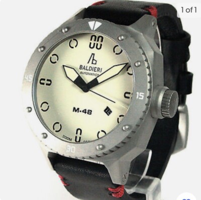 BALDIERI MAGNUM M-48 AUTOMATIC  30ATM (never worn)
