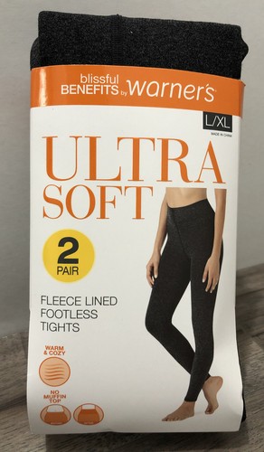 Fleece Lined Footless Tights 