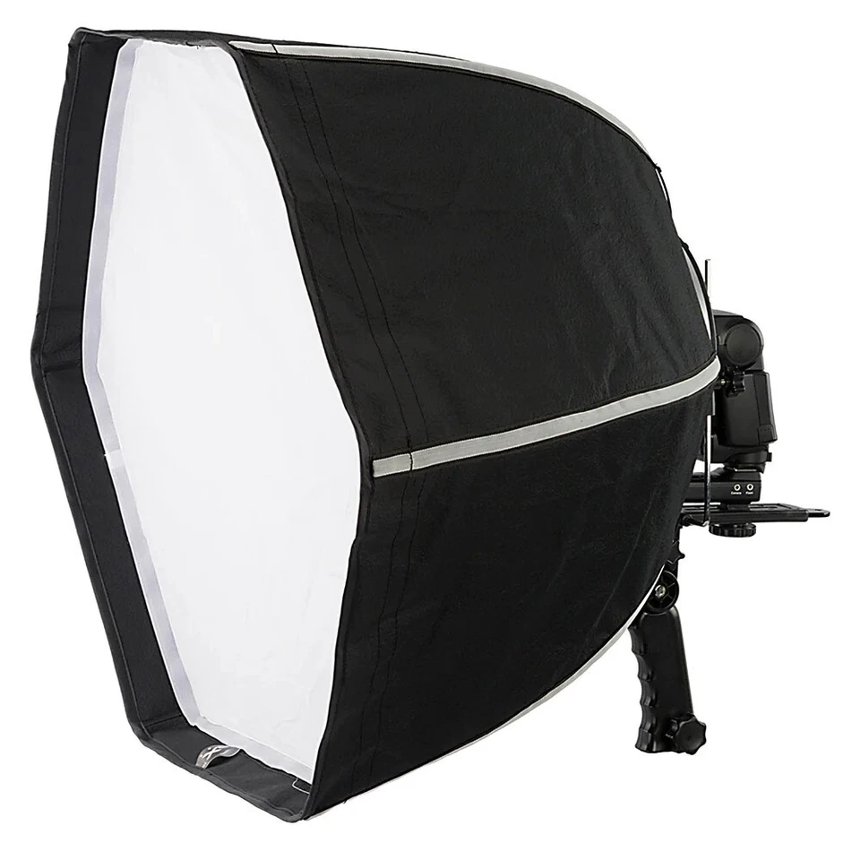 Fotodiox F60 Quick-Collapse Flash Softbox - 24in (60cm) Hexagon. Used only once. - Image 3 of 4