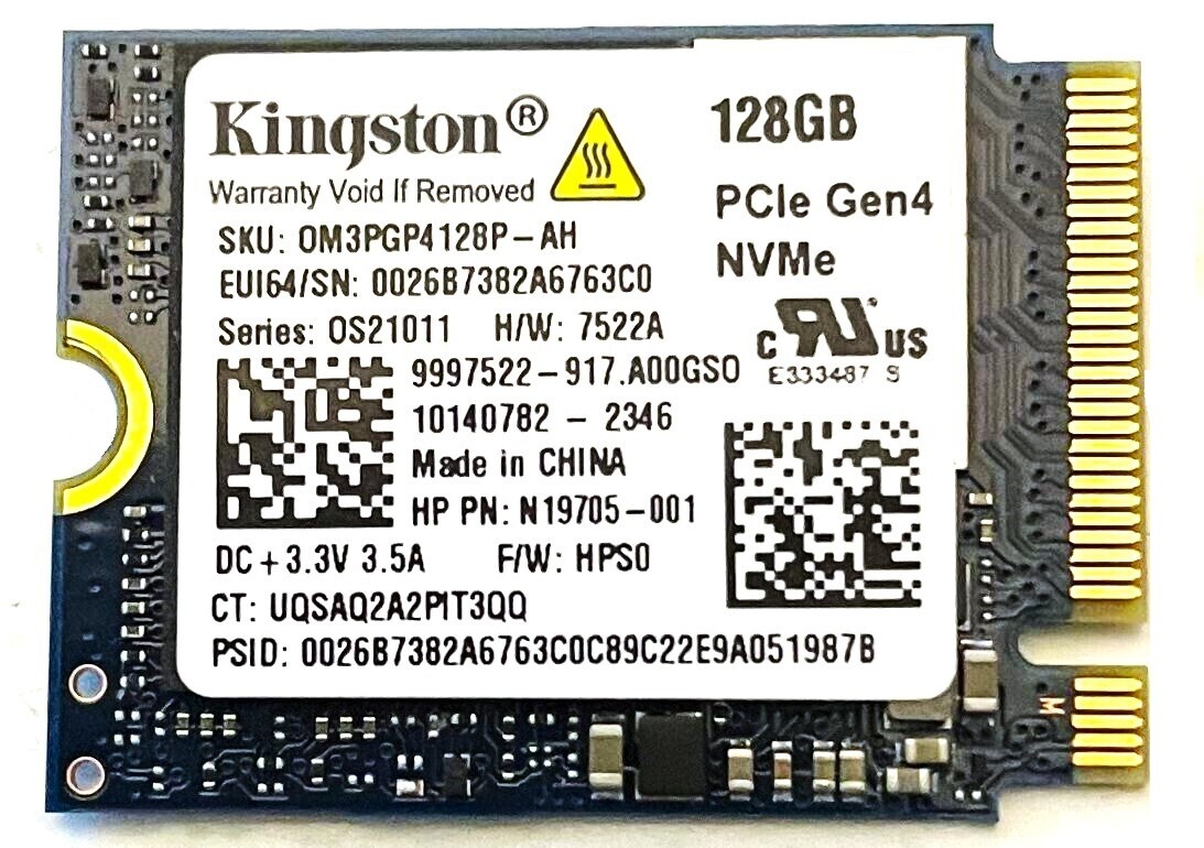 内蔵型SSD Kingston OM3PGP1024P-A0 1024GB SSD 2230 Amazon.com: Kingston 1TB M.2 2230 PCIe Gen 4.0x4 NVMe SSD TLC NAND
