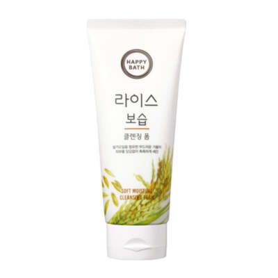 Happy Bath Rice Moisturizing Cleansing Foam 200g - FREE SHIPPING