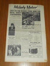 MELODY MAKER 1950 #896 NOV 18 JAZZ SWING JACK HYLTON JOSH WHITE VIC LEWIS SELBY