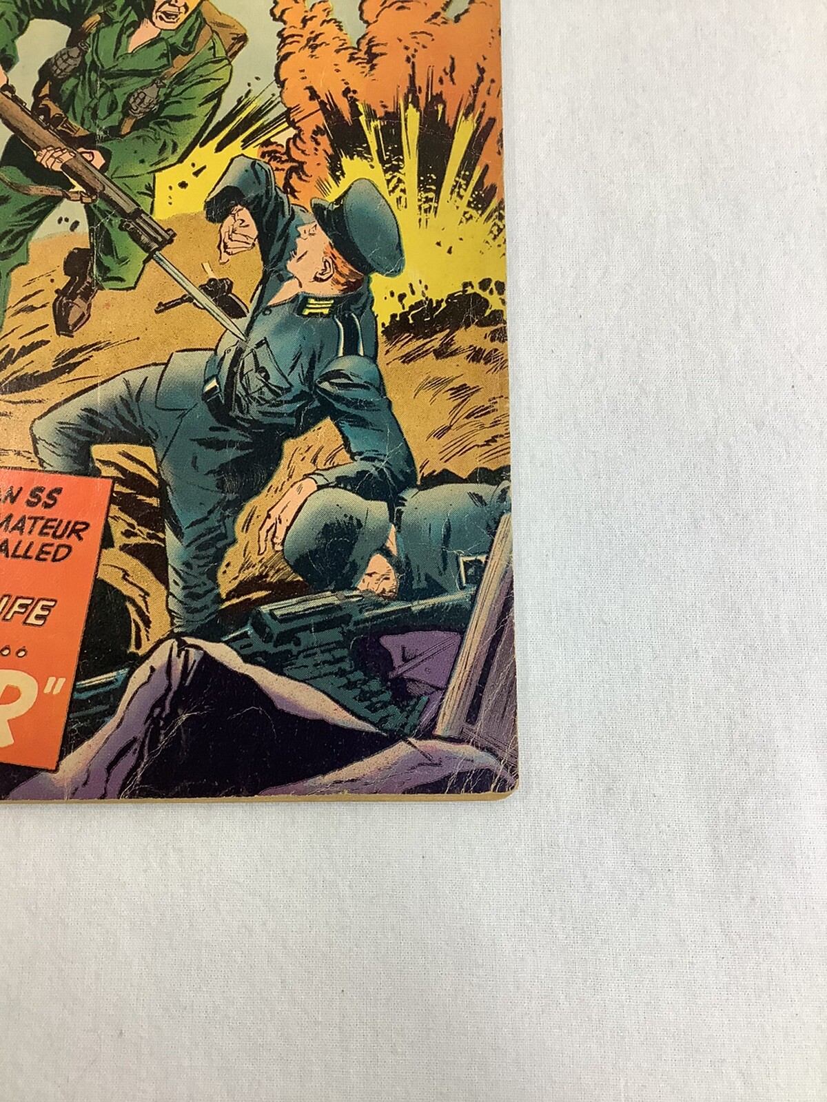 FIGHTIN' ARMY 81 Sept 1968 Charlton Nestor Olivera cover Sam Glanzman