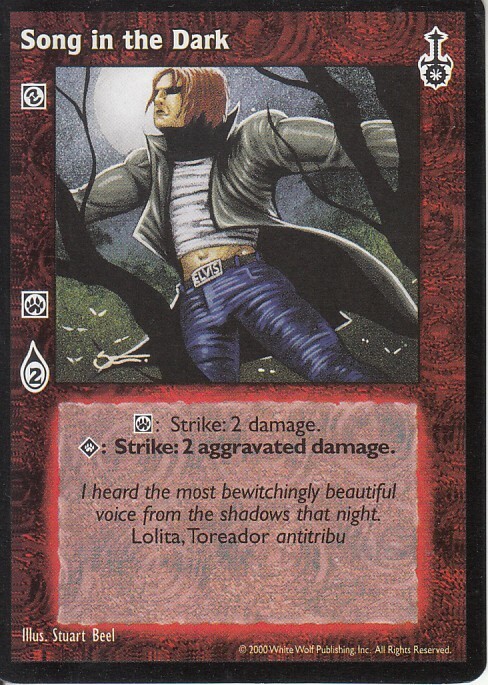 2 x Song in the Dark VTES CCG Mixed - choose your version | eBay