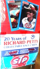 * 1991 TRAKS 20 Years of Richard Petty Collectible Race Cards Factory wax sealed