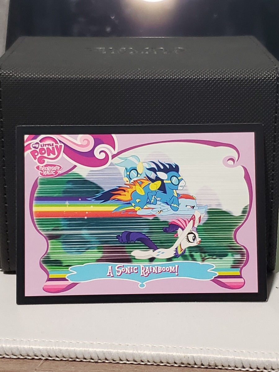rarity sonic rainboom My Little Pony Trading Cards A Sonic Rainboom! 45 of 84