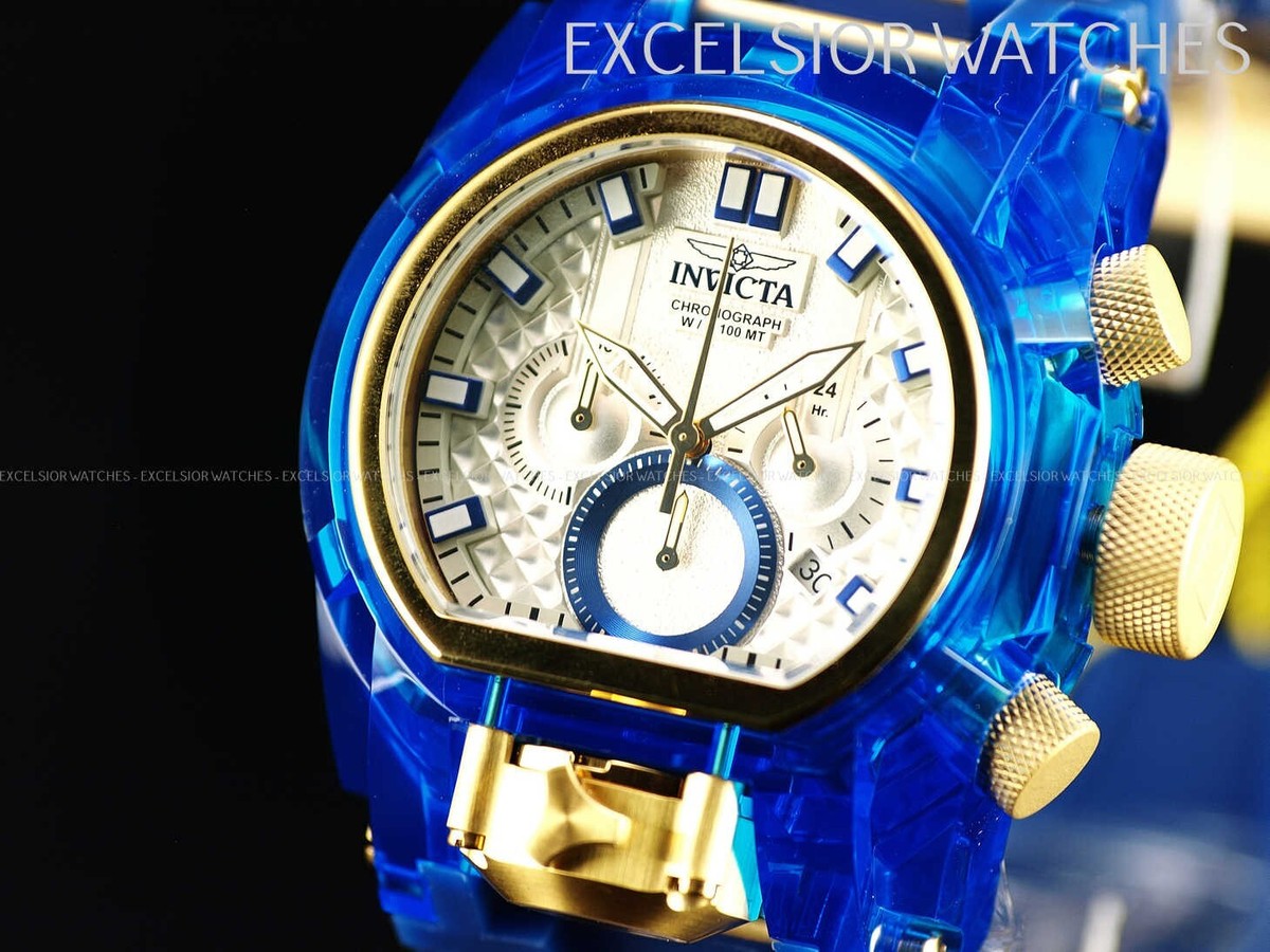 RARE New Invicta Men's 52mm Bolt ZEUS MAGNUM Quartz Chronograph
