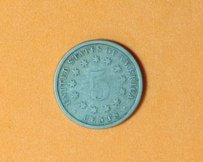 1882- 5 Cents Shield Nickel #P04559