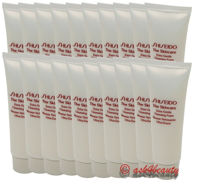 shiseido extra gentle cleansing foam