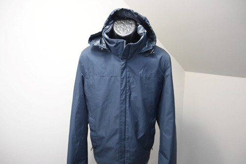 Nautica Windbreaker Rain Jacket Hooded 