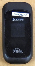 Kyocera Luno S2100 - Black and Gray  Virgin Mobile  Rare Flip Phone - Untested