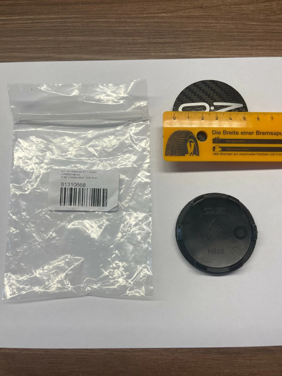 1 Original OZ Nabendeckel, Nabenkappen 81310435 M582 55 mm Carbon 