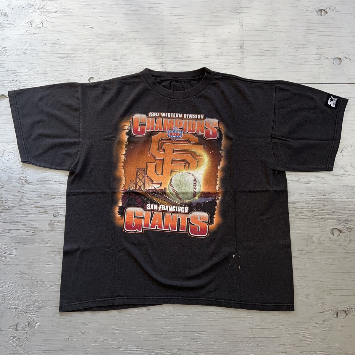 Vintage 1997 Starter San Francisco Giants Western Division Champs