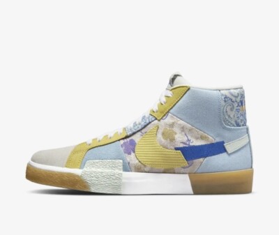 NIKE SB ZOOM BLAZER MID PRM BOARDER BLUE-RACER BLUE MEN WMN  DM0859-400