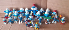 26 anciennes  figurines Schtroumpfs smurfs PEYO .....  johan et pirlouit